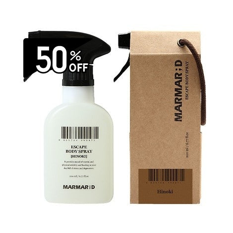 Marmar;d Escape Body Spray Hinoki | Carsha Black Friday 50% OFF