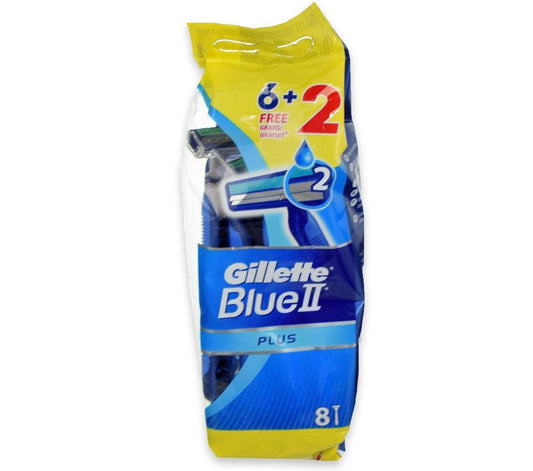 Gillette blue ii plus 6 + 2