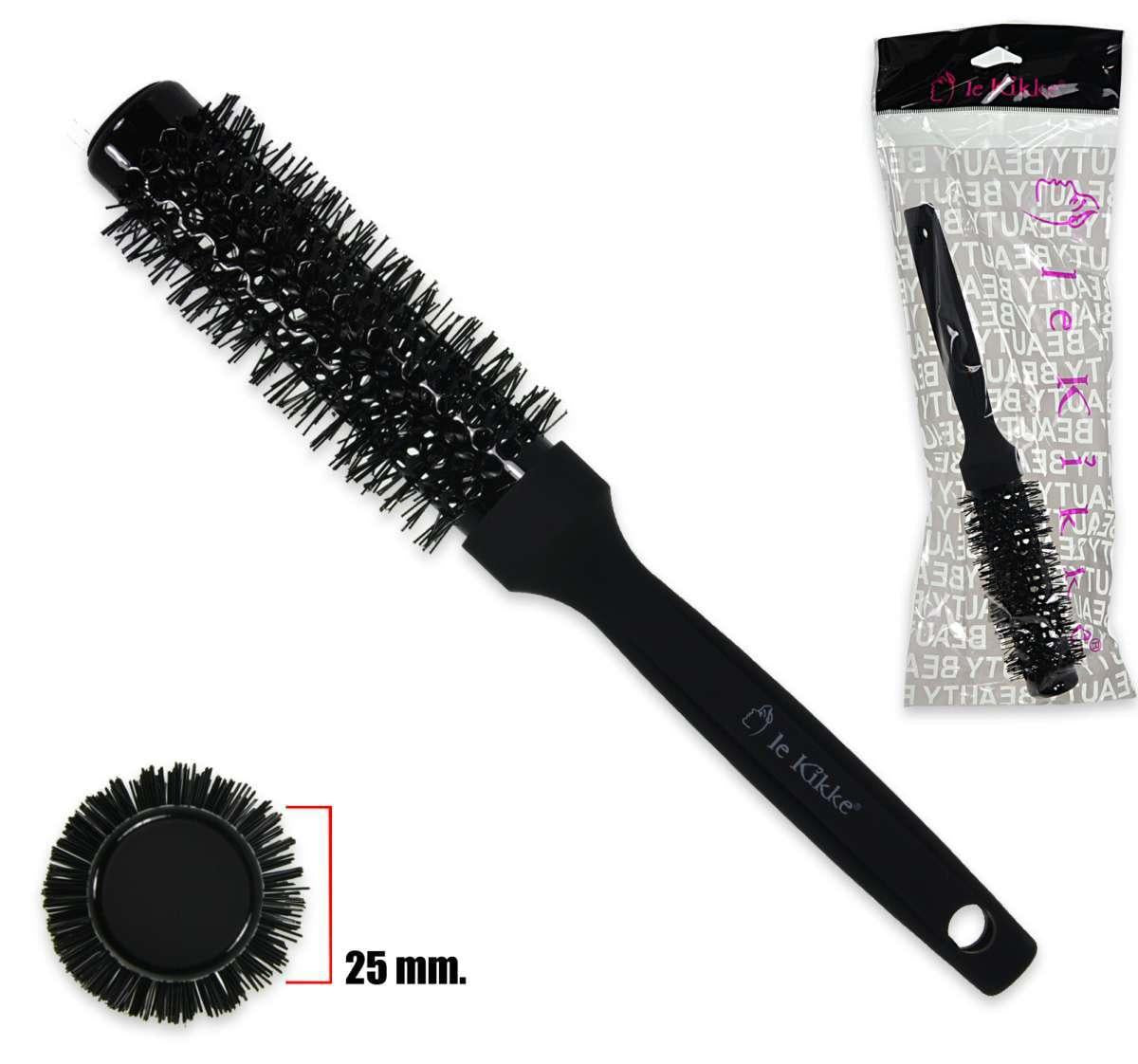 Le kikke spazzola termica 25 mm