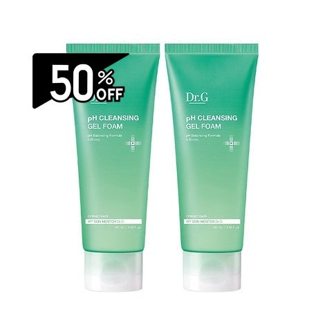 Dr.g Ph Cleansing Gel Foam Duo Set 100ml | Carsha Black Friday 50% OFF