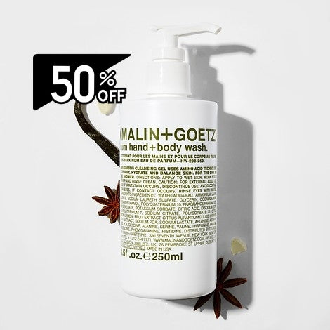 Malin+goetz Rum Hand+body Wash    | Carsha Black Friday 50% OFF