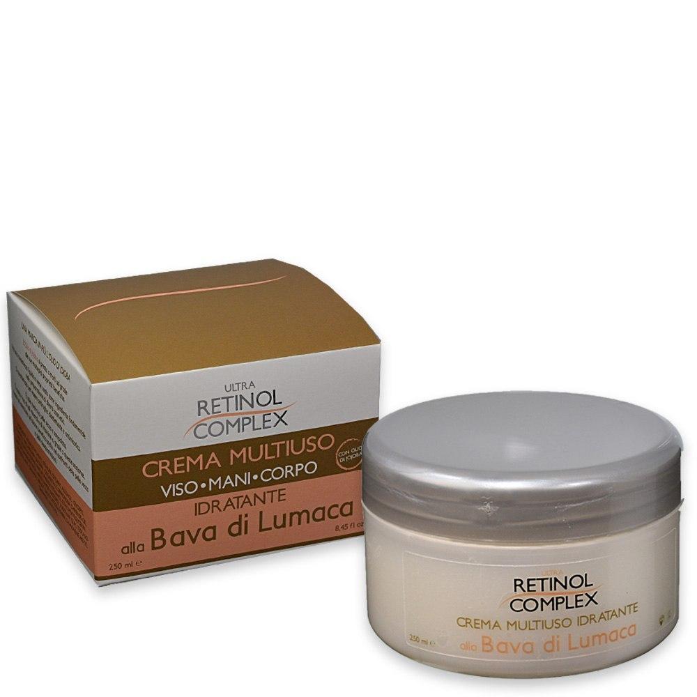 Wholesale Retinol complex crema multiuso bava di lumaca 250 ml | Carsha