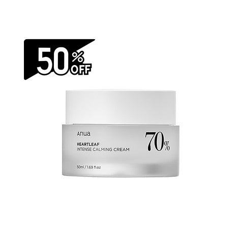 Anua Houttuynia Cordata 70 Intense  Calming Cream | Carsha Black Friday 50% OFF