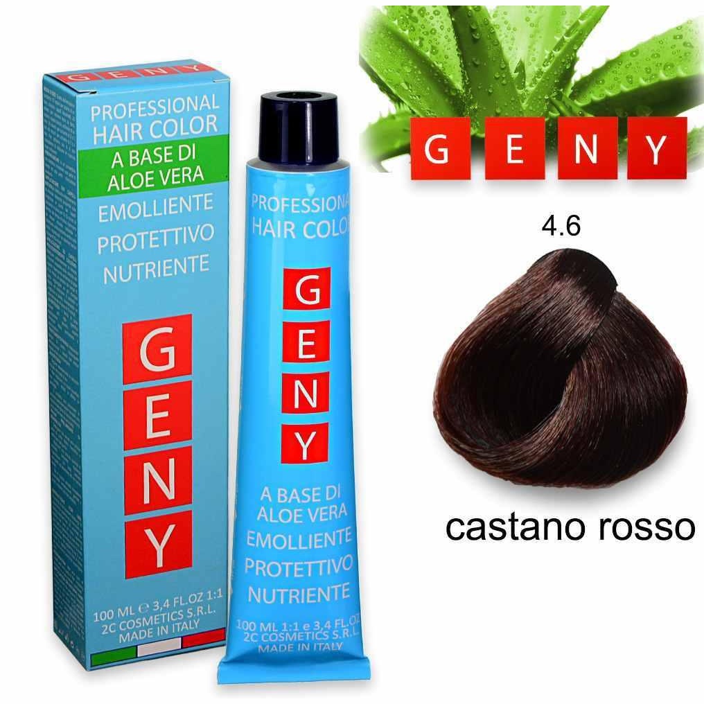 Wholesale Geny professional tintura 100 ml castano rosso 4.6 | Carsha
