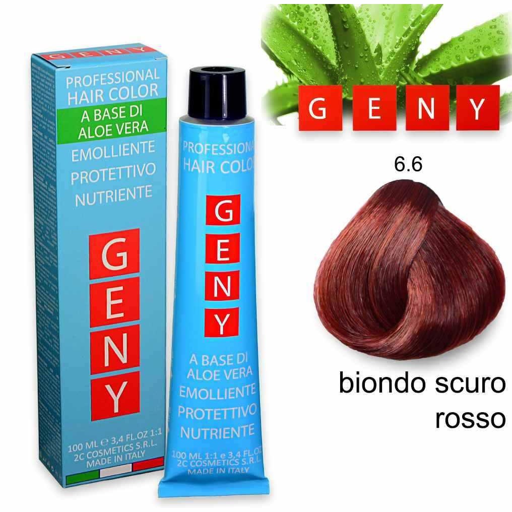 Wholesale Geny professional tintura 100 ml biondo scuro rosso 6.6 | Carsha