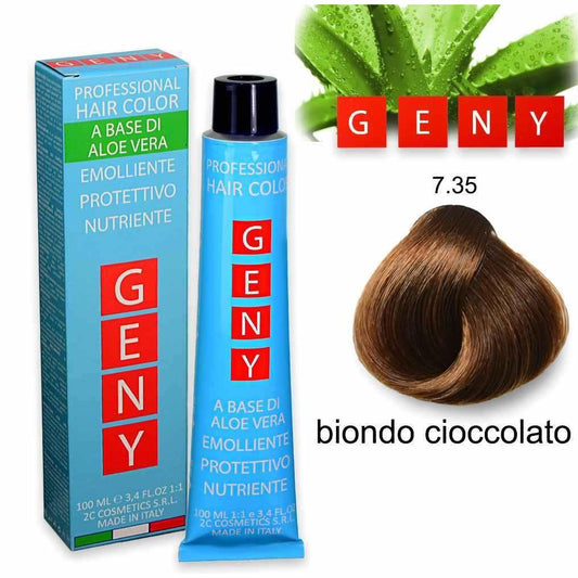 Wholesale Geny professional tintura 100 ml biondo cioccolato 7.35 | Carsha