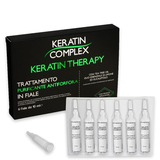 Wholesale Keratin complex trattamento purificante antiforfora 6 fiale da 10 ml | Carsha