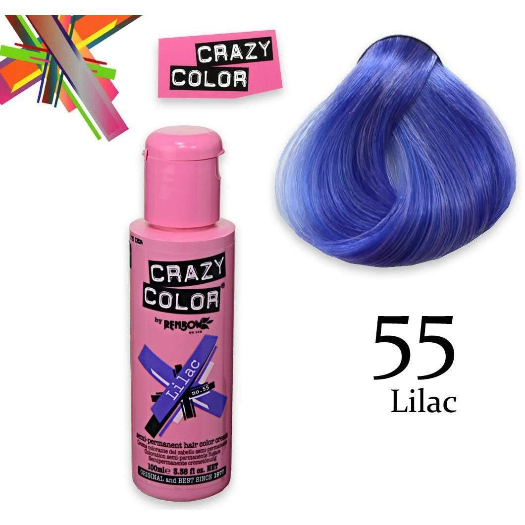 Wholesale Crazy color semipermanente 100 ml lilac | Carsha