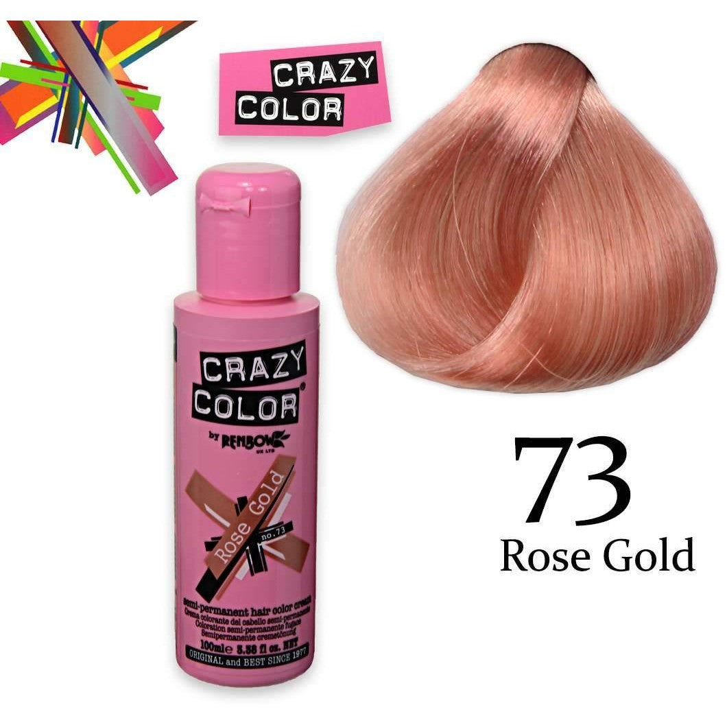 Wholesale Crazy color semipermanente 100 ml rose gold | Carsha