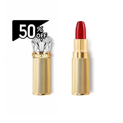 Christian Louboutin Beauty #001 Rouge Louboutin / Rouge Louboutin Silky Satin Lipstick On The Go | Carsha Black Friday 50% OFF