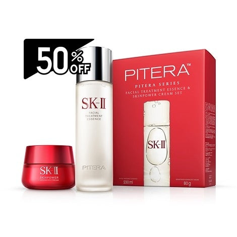 Sk-ii Facial Treatment Essence & Skinpower Cream Set | Carsha Black Friday 50% OFF