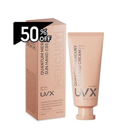 Uvx Quantum Mercury Sun Hand Cream_tulip Garden 30ml | Carsha Black Friday 50% OFF