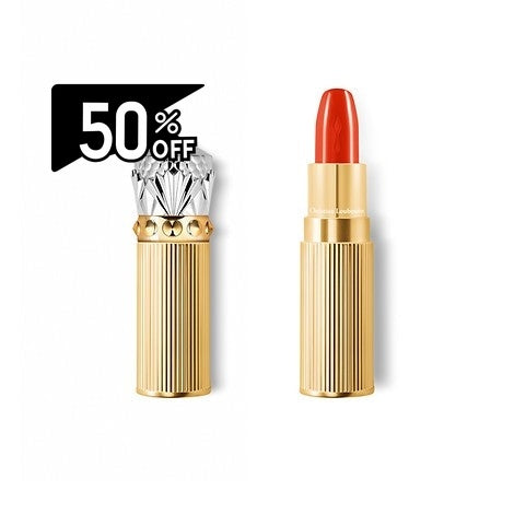 Christian Louboutin Beauty #555 My Orange / Rouge Louboutin Silky Satin Lipstick On The Go | Carsha Black Friday 50% OFF