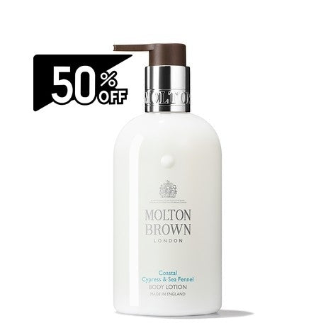 Molton Brown Coastal Cypress & Sea Fennel Body Lotion 300ml | Carsha Black Friday 50% OFF