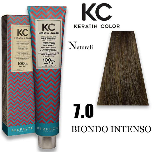 Kc keratin cream color 100 ml 7.0