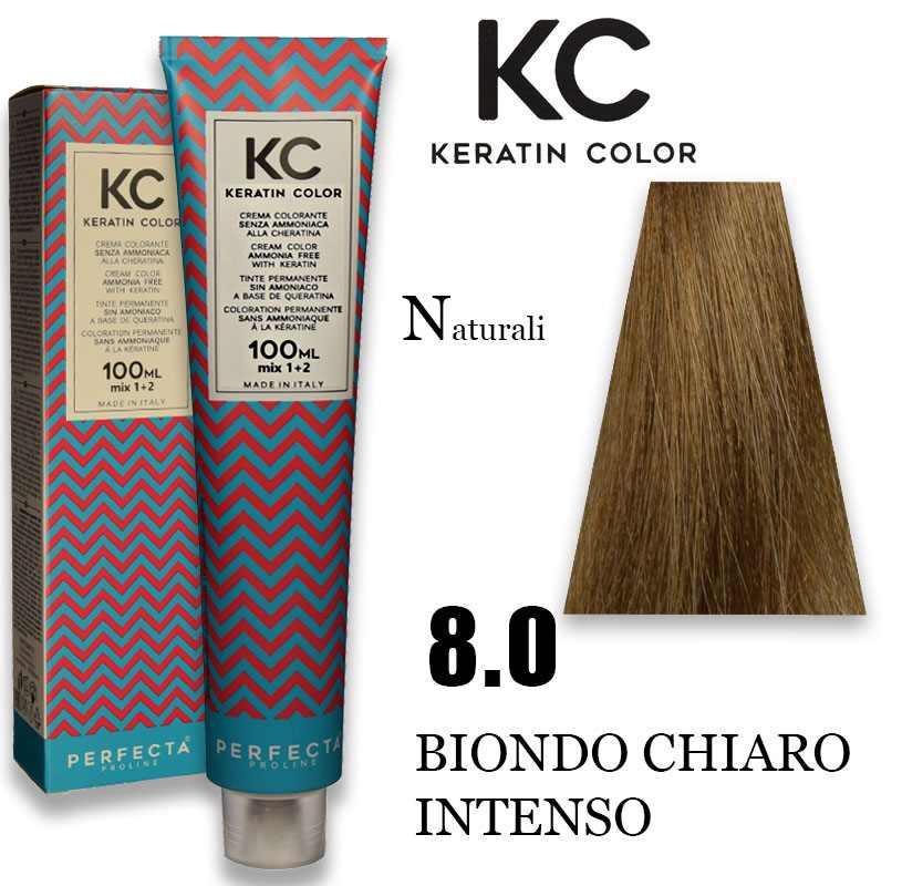 Kc keratin cream color 100 ml 8.0