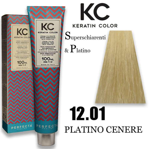 Kc keratin cream color 100 ml 12.01