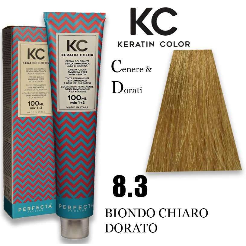 Wholesale Kc keratin cream color 100 ml 8.3 | Carsha