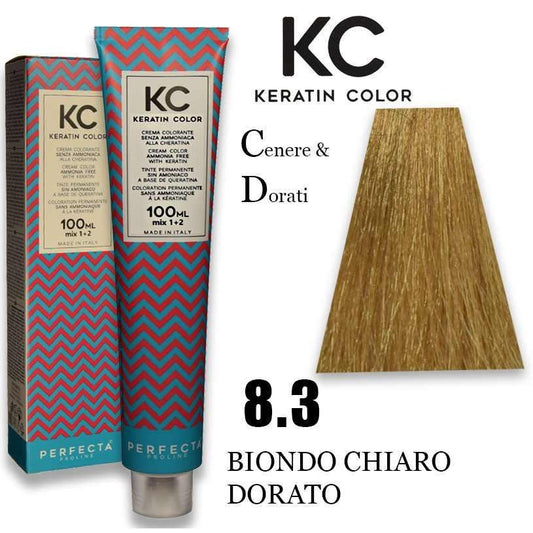 Wholesale Kc keratin cream color 100 ml 8.3 | Carsha