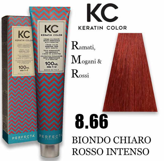 Kc keratin cream color 100 ml 8.66
