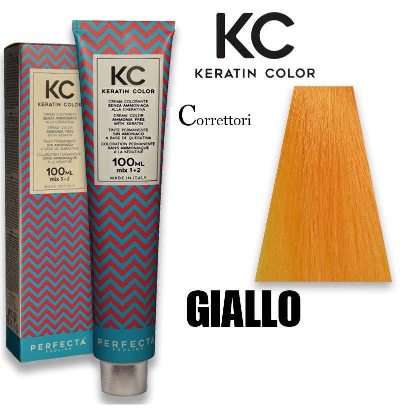 Wholesale Kc keratin cream color 100 ml giallo | Carsha