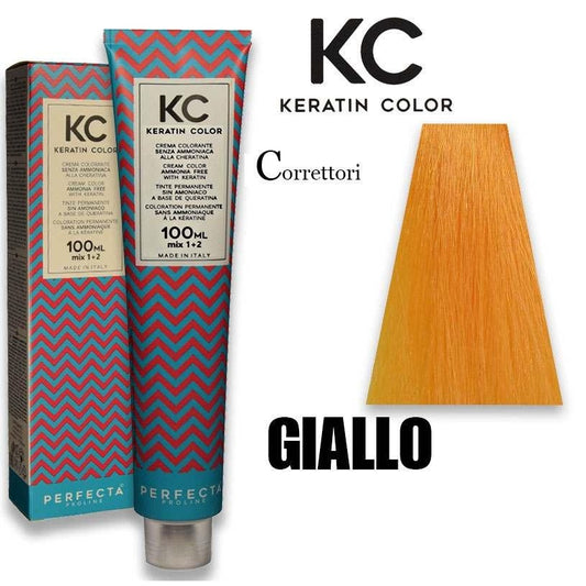 Wholesale Kc keratin cream color 100 ml giallo | Carsha