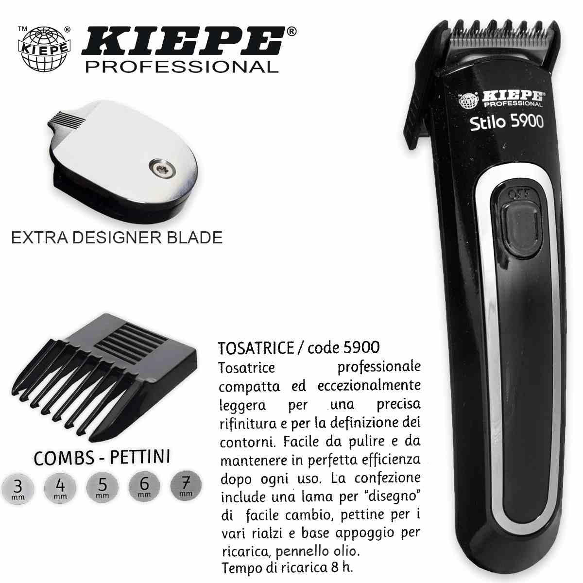 Kiepe tosatrice ricaricabile rifinitura stilo 5900