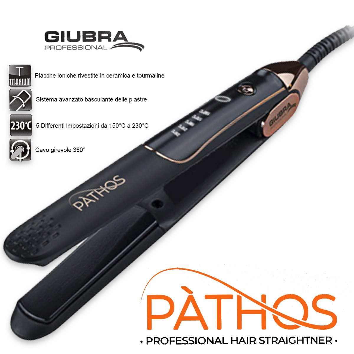Wholesale Giubra piastra professionale pathos nero | Carsha