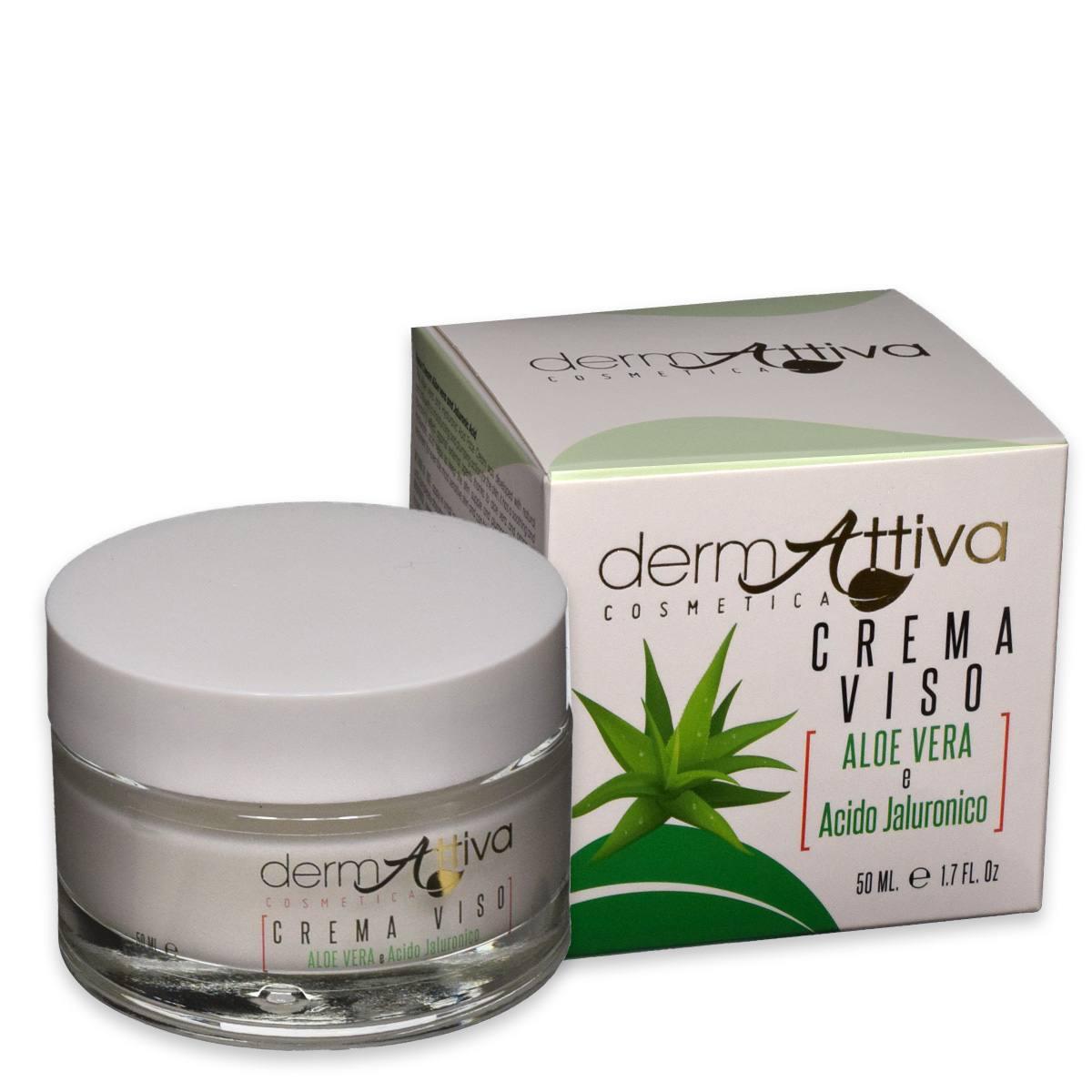Wholesale Dermattiva crema viso aloe vera e acido jaluronico 50 ml | Carsha