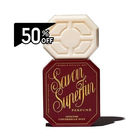 Officine Universelle Buly Savon Superfin Damask Rose Perfume Soap 150g | Carsha Black Friday 50% OFF