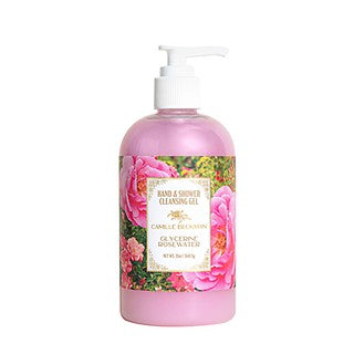 Wholesale Camille Beckman Rosewater Hand And Shower Clenasning Gel | Carsha