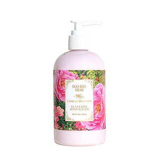 Wholesale Camille Beckman Rosewater Silky Body Cream | Carsha