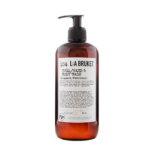 Wholesale La Bruket Hand & Bodywash Bergamot/patchouli 450ml | Carsha
