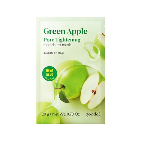 Clio Goodal Green Apple Pore Tightening Mild Sheet Mask | Carsha Skincare Deals 50% OFF