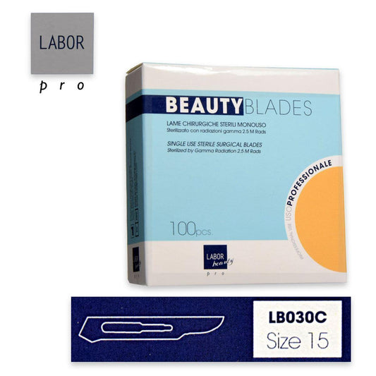 Wholesale Lame chirurgiche sterili monouso beauty blade confezione da 100 pz misura15 | Carsha