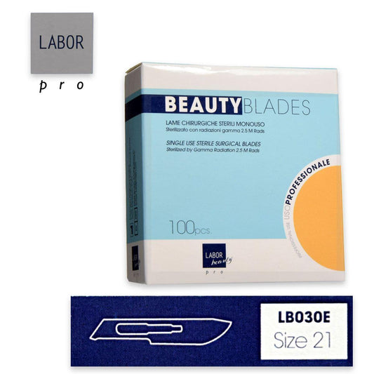 Wholesale Lame bisturi sterilizzate beauty blade confezione da 100 pz misura 21 | Carsha