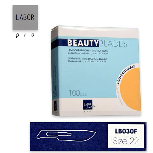 Wholesale Lame bisturi sterilizzate beauty blade confezione da 100 pz misura 22 | Carsha