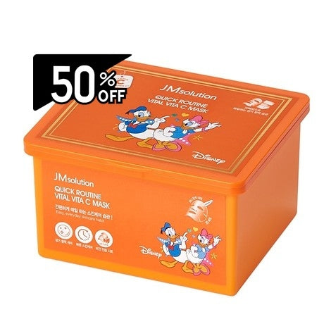 Jm Solution Quick Routine Vital Vita C Mask Disney | Carsha Black Friday 50% OFF