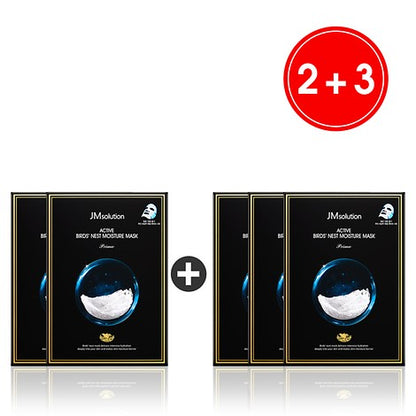 JM SOLUTION 2+3 ACTIVE BIRDS’ NEST MOISTURE MASK PRIME | Carsha: Skincare Wholesale