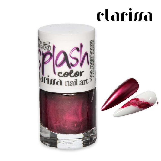 Wholesale Clarissa splash color viola metallizato 7 ml | Carsha