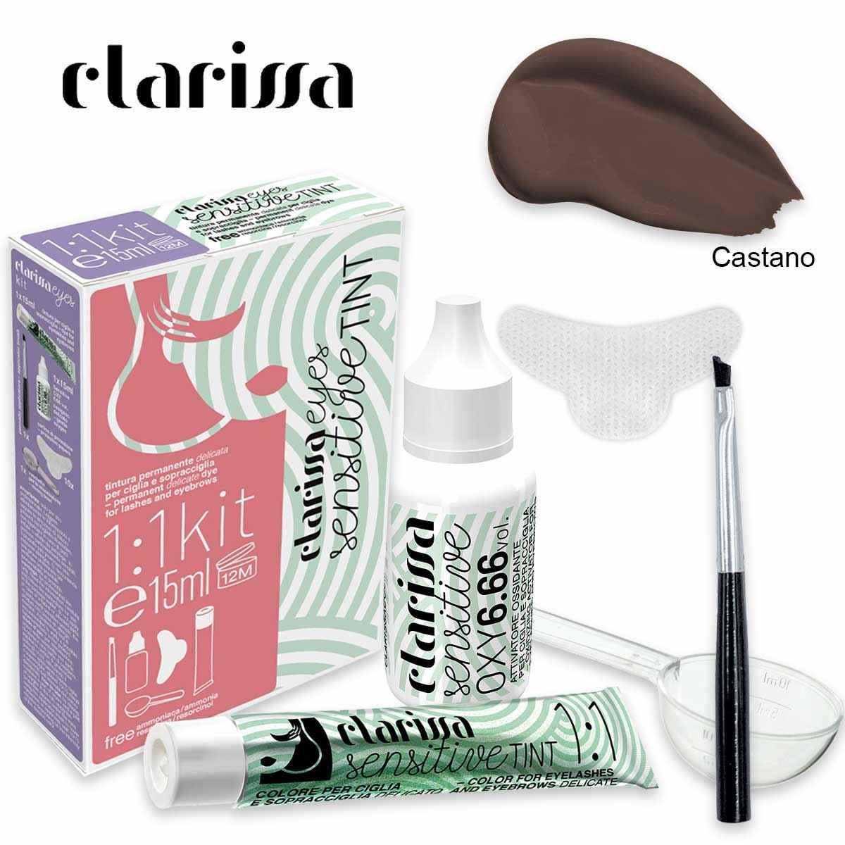 Wholesale Clarissa sensitive tint kit castano 15ml | Carsha