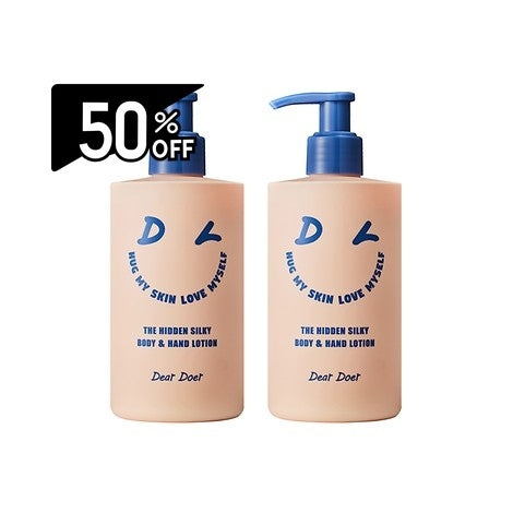 Deardoer The Hidden Silky Body Lotion 300ml Duo | Carsha Black Friday 50% OFF