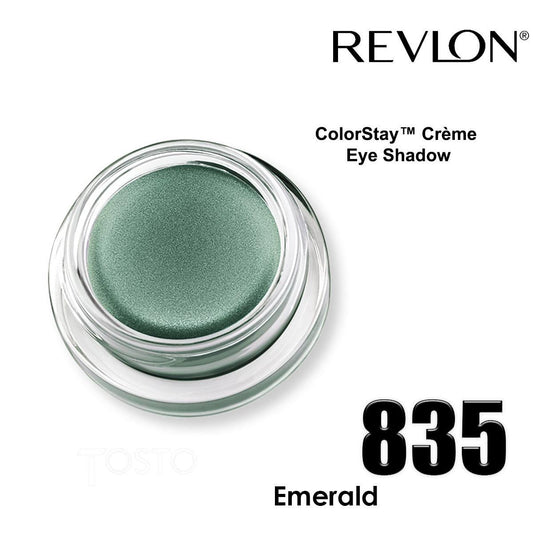 Revlon colorstay creme eye shadow jeweled emerald 835