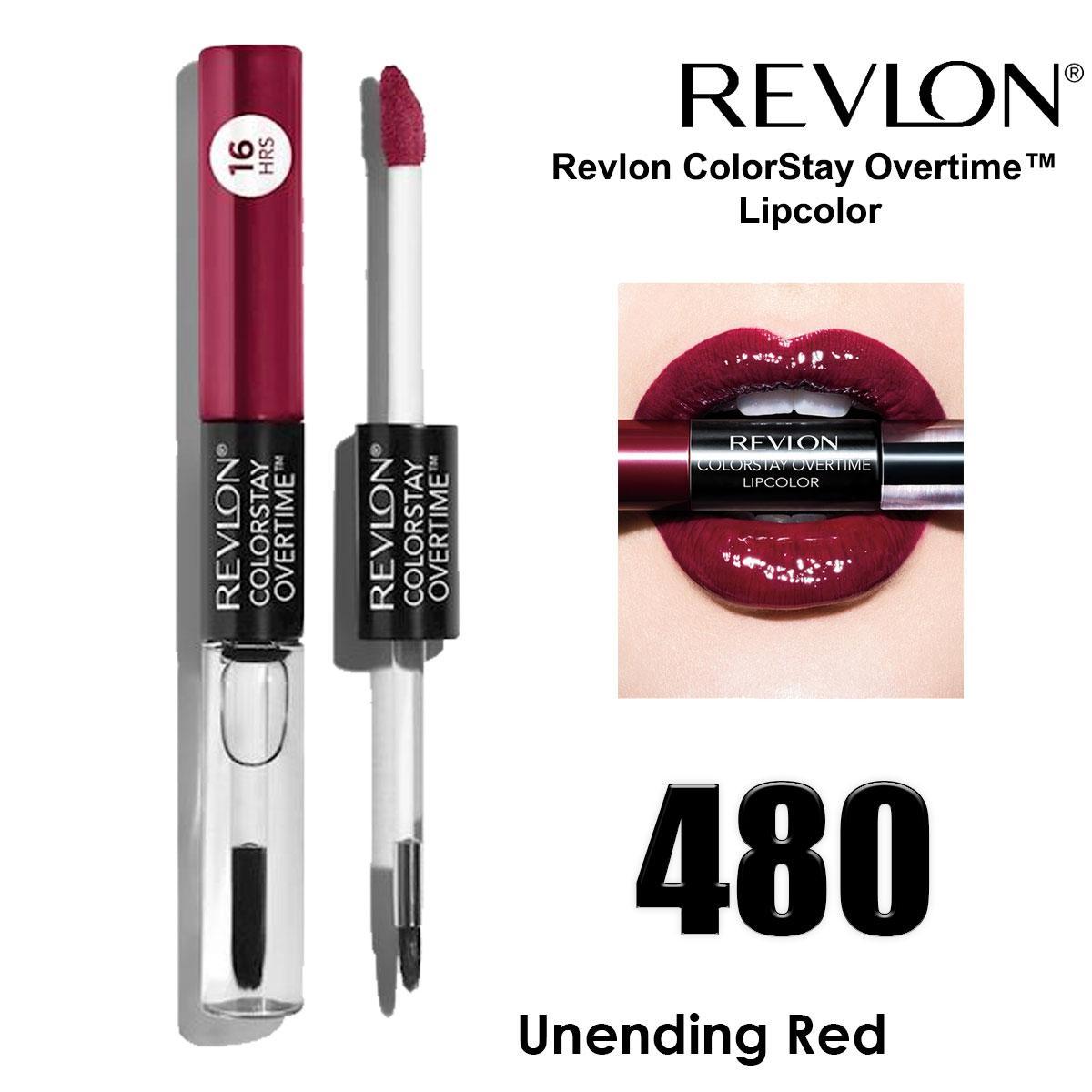 Wholesale Revlon colorstay overtime unending red 480 | Carsha