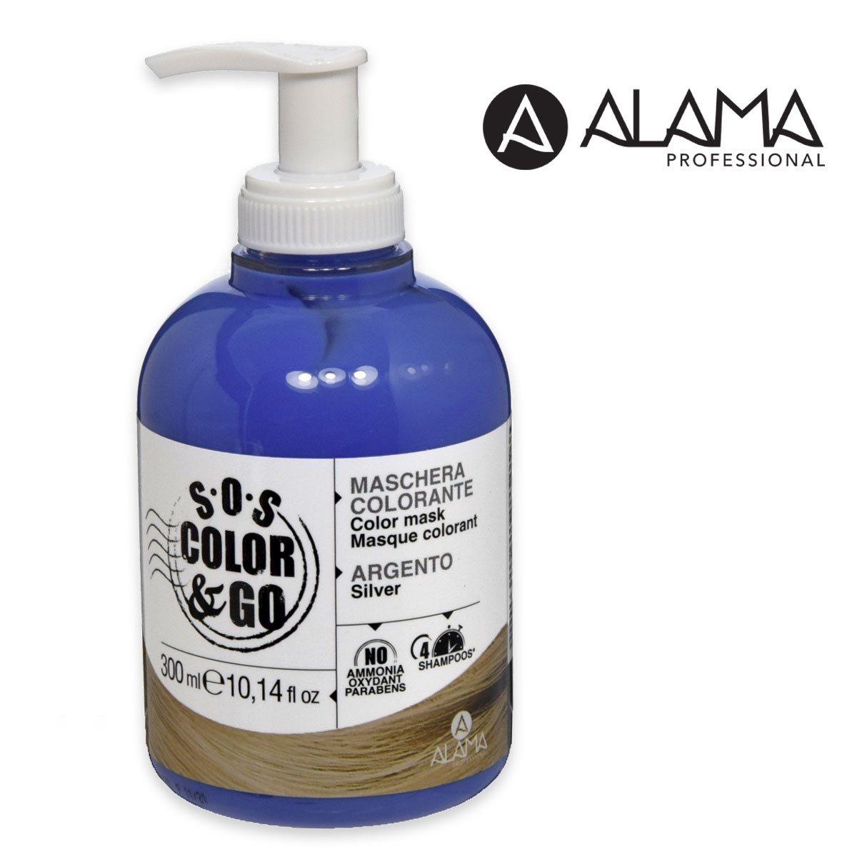 Wholesale Alama professional s.o.s. & go mask maschera colorante silver 300 ml | Carsha