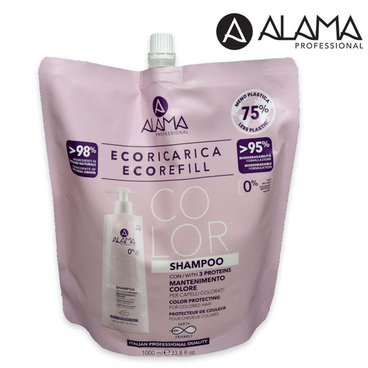 Wholesale Alama professional color eco ricarica shampoo 1000 ml | Carsha