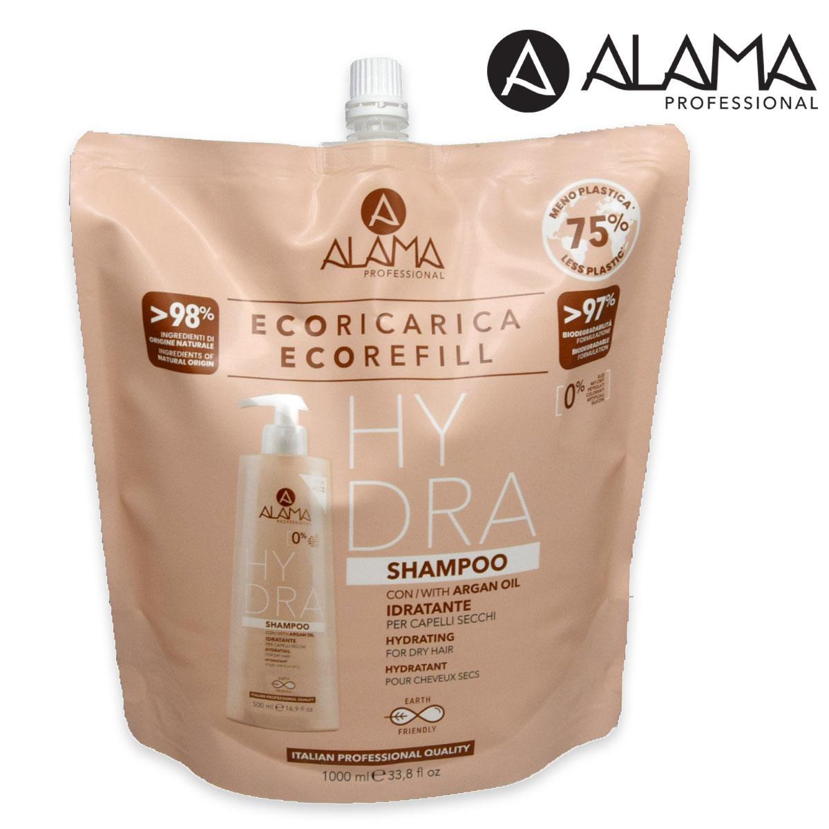 Wholesale Alama professional hydra eco ricarica shampoo 1000 ml | Carsha