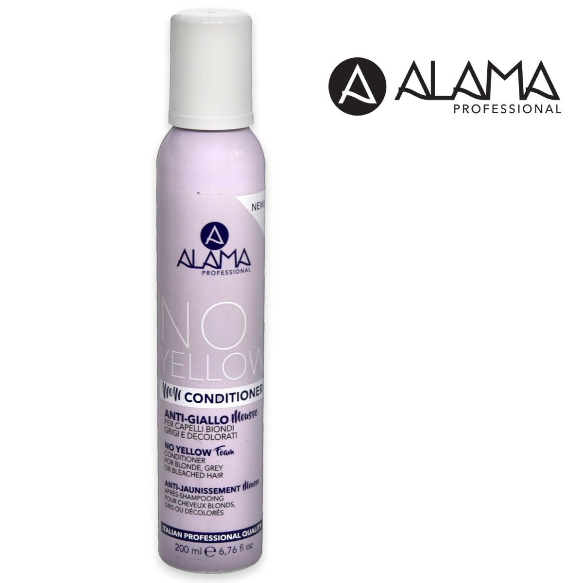 Wholesale Alama professional no yellowconditioner in mousse mantenimento biondo 200 ml | Carsha