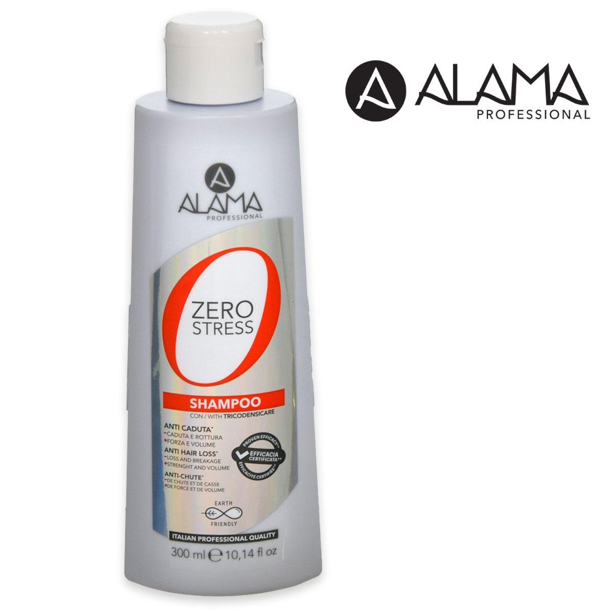Wholesale Alama professional zero stress shampoo anticaduta per tutti i tipi di capelli 300 ml | Carsha