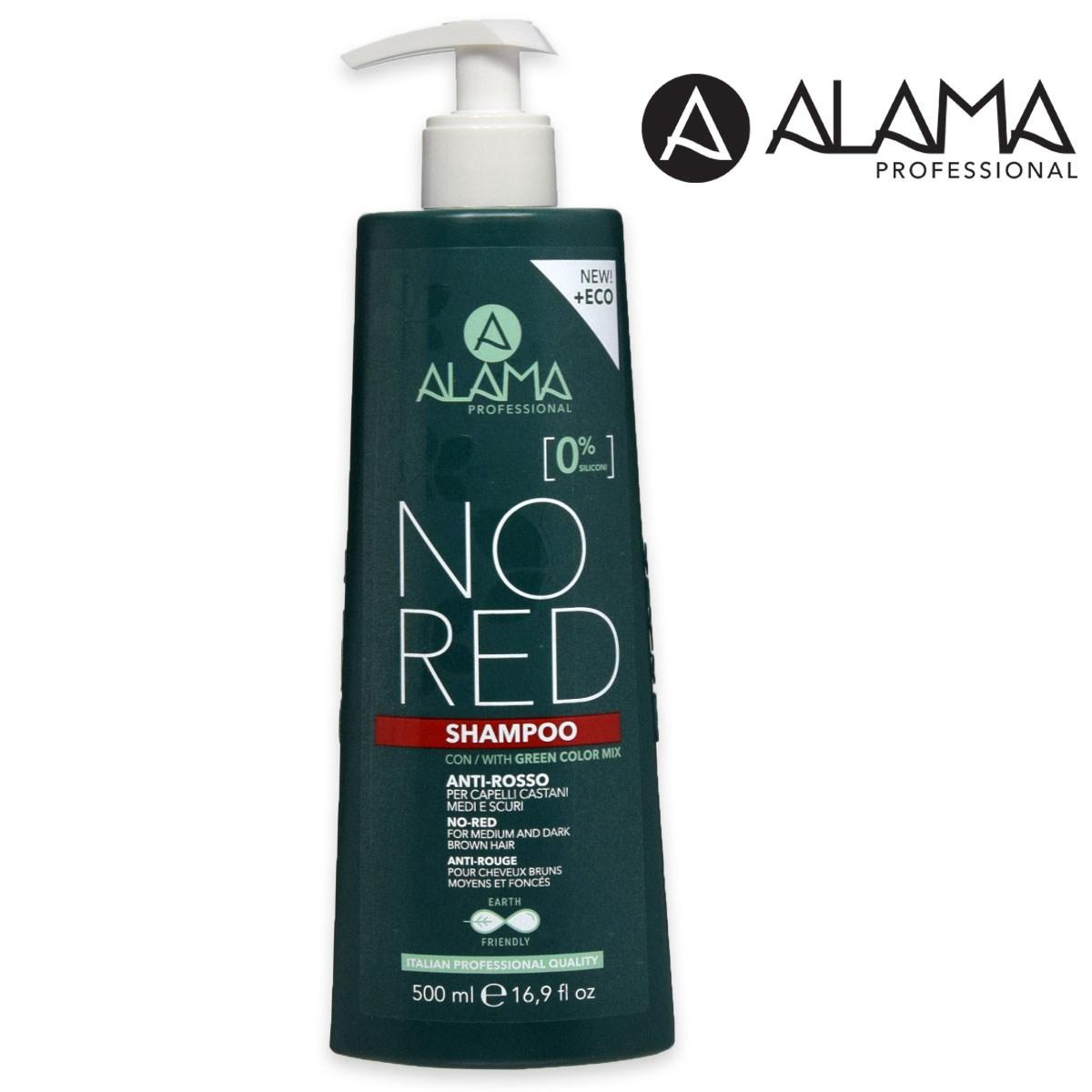 Wholesale Alama professional shampoo anti-rosso per capelli castani medi e scuri 500 ml | Carsha